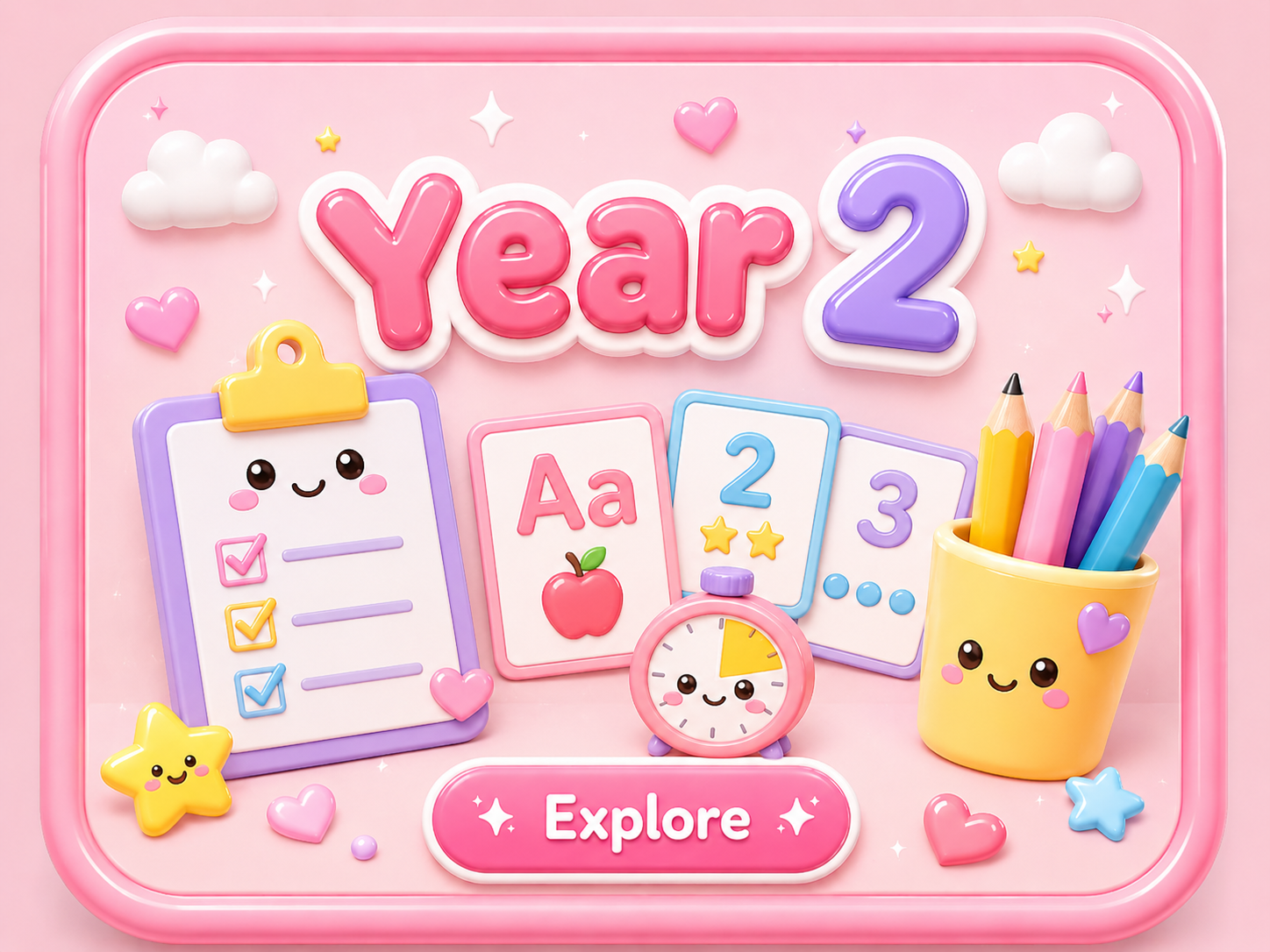 Year 2 assessments card