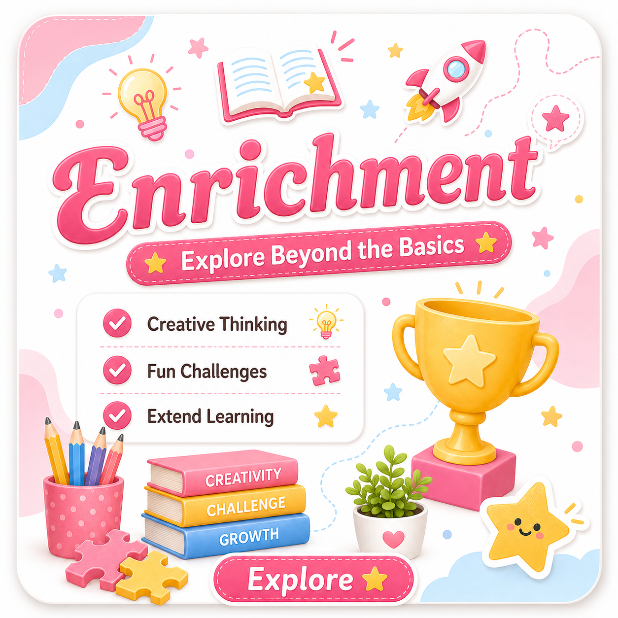 Enrichment card